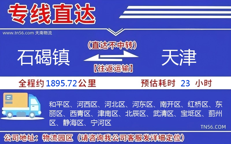 石碣镇到天津物流公司 石碣镇到天津物流公司